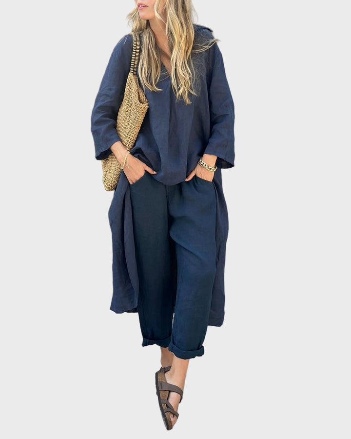 Ivone - Luxe Conjunto Diário de 2 Peças