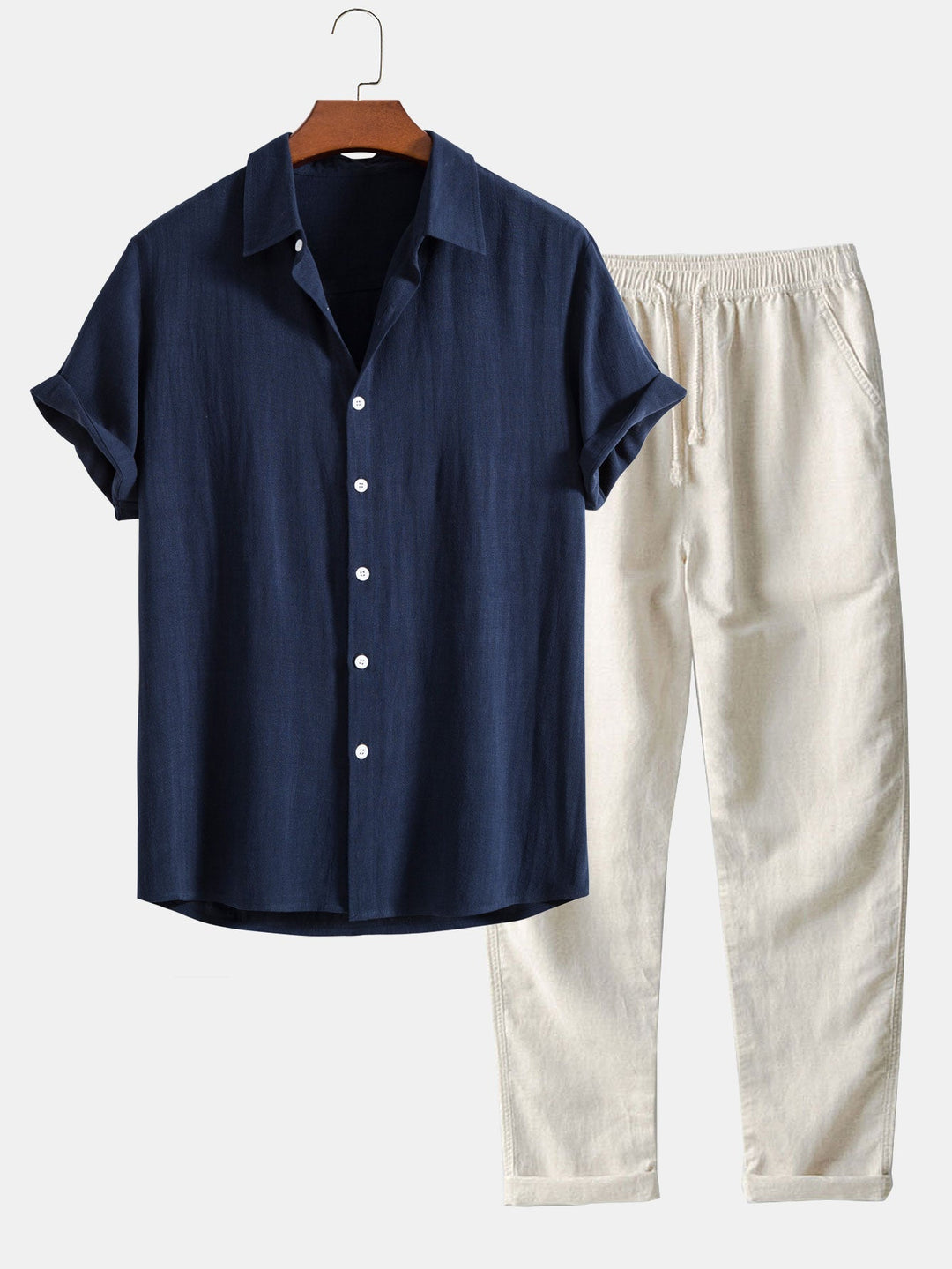 Lucas - Conjunto de Camisa de Manga Curta