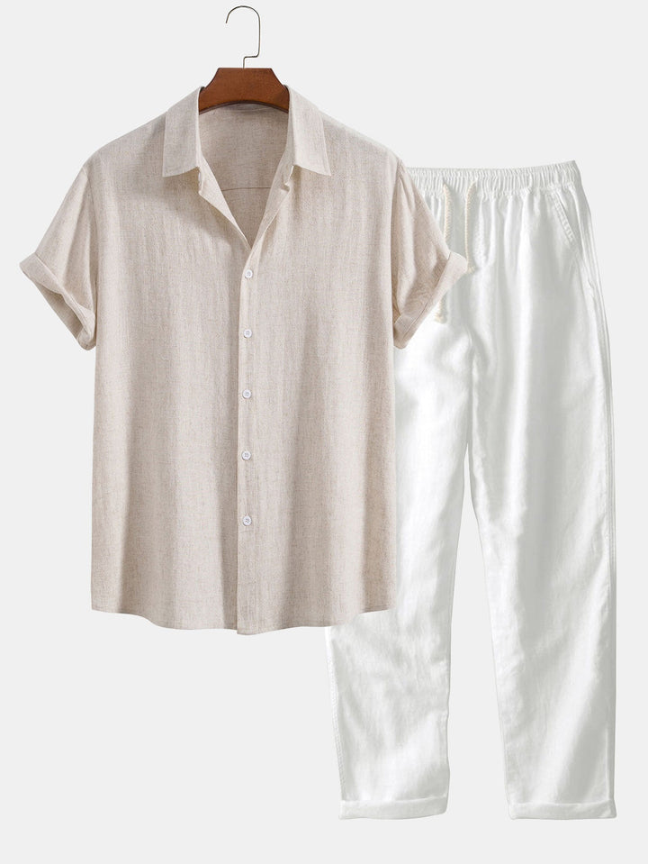 Lucas - Conjunto de Camisa de Manga Curta