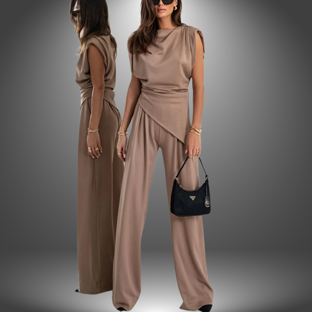 Simara - Conjunto Casual Feminino 2 Peças