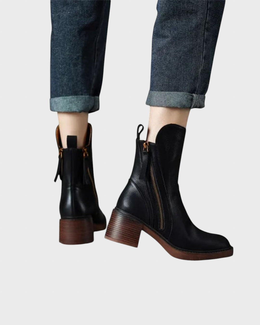 Filipa - Botas com salto confortável e elegantes