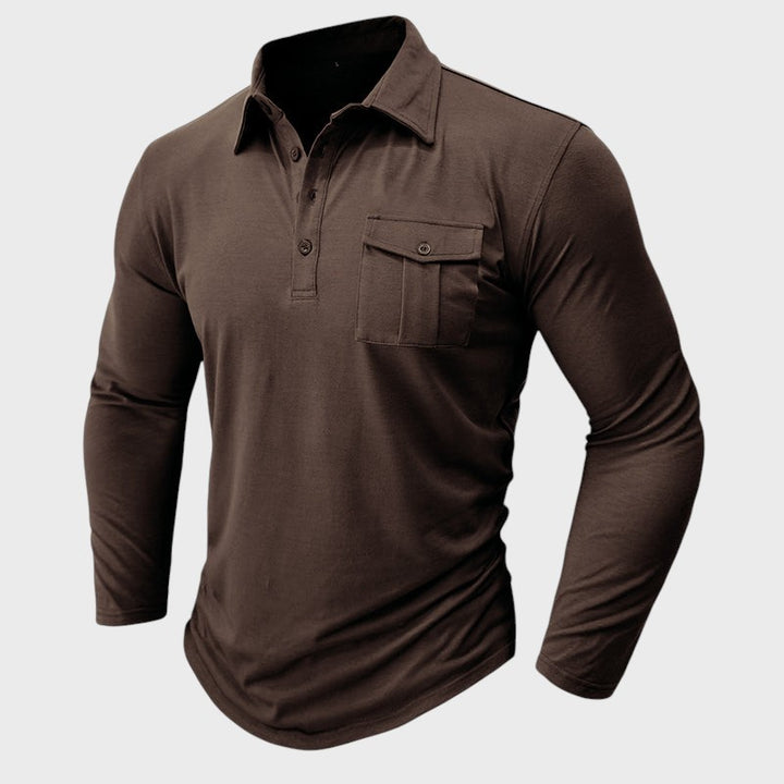 Duarte - Polo casual com bolsos