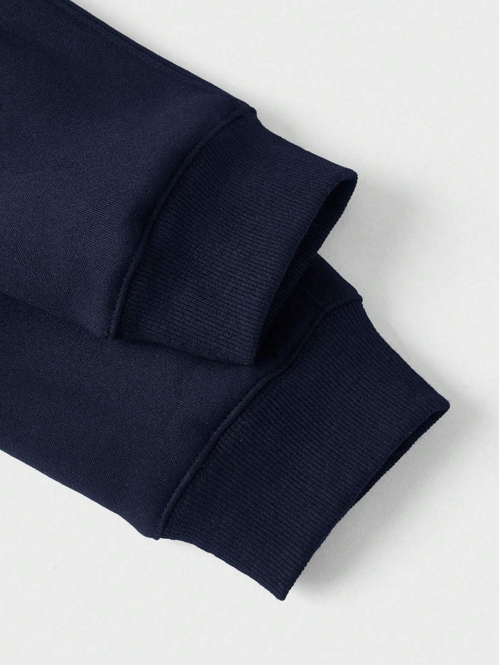 Antonio - Camisola casual com meio fecho