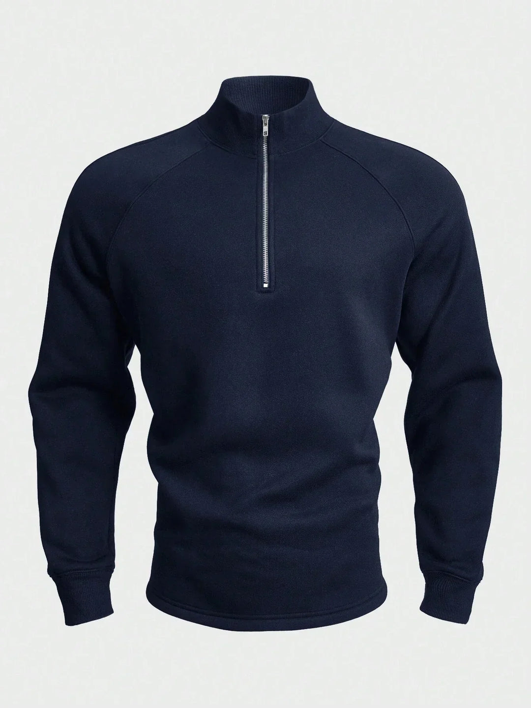Antonio - Camisola casual com meio fecho
