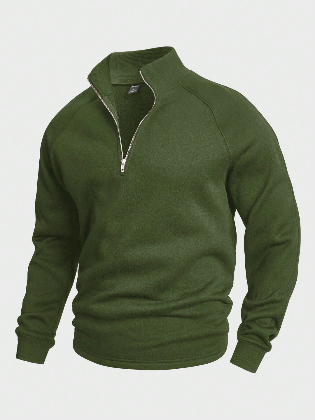 António - Camisola Casual com Zíper Frontal