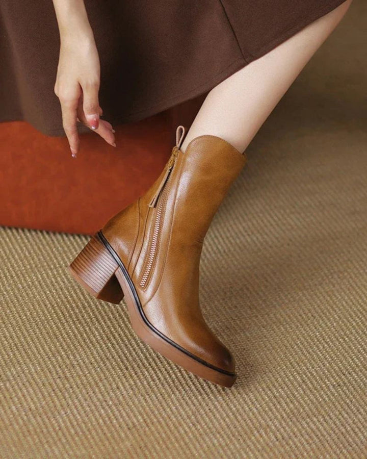Filipa - Botas com salto confortável e elegantes