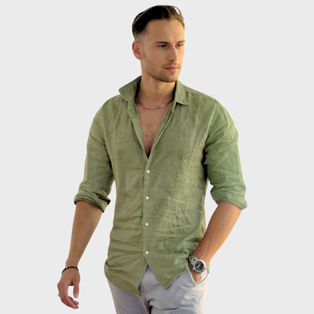 Leonardo - Camisa de Linho Casual para o Verão