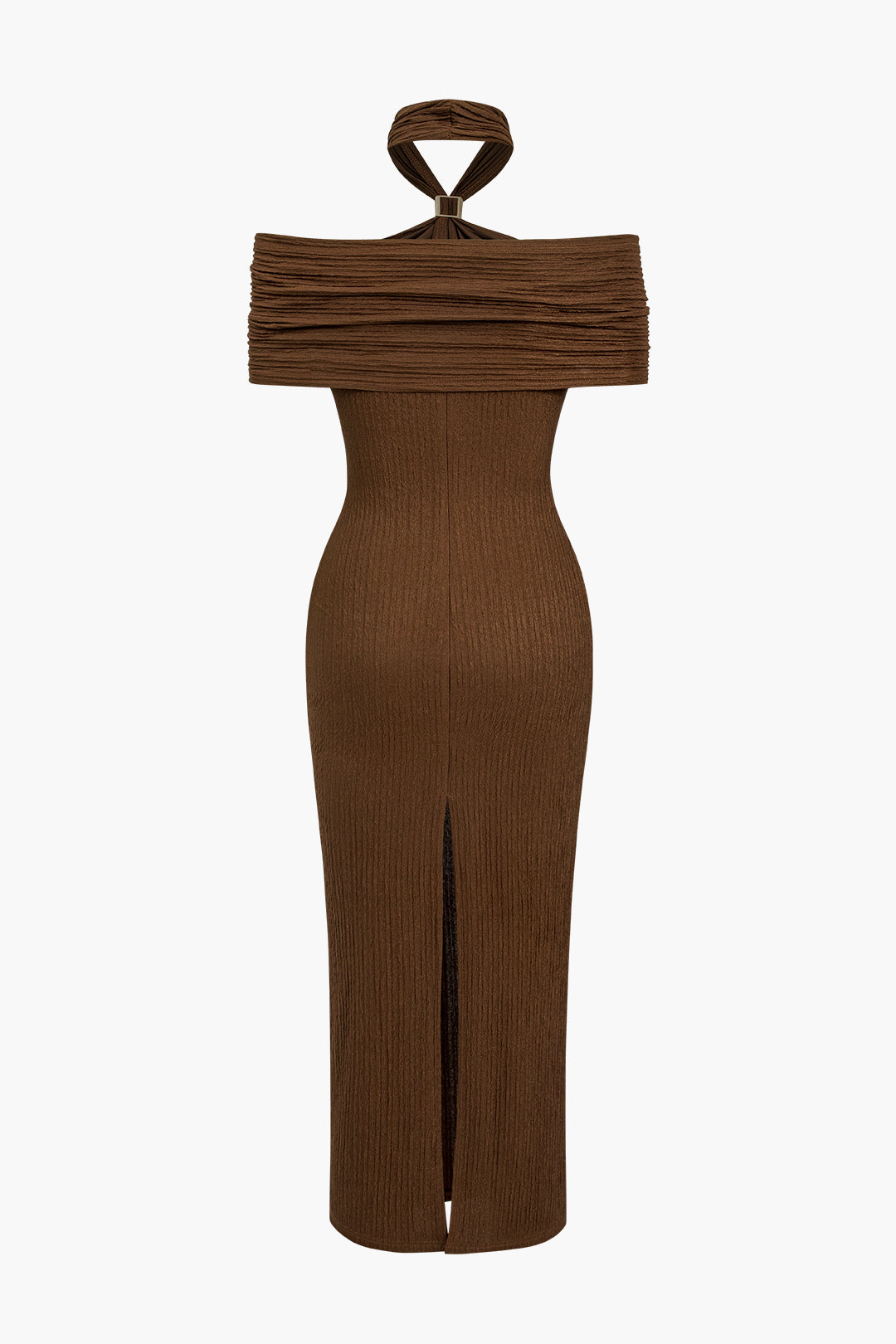 Isla – Vestido Médio com Fenda Lateral