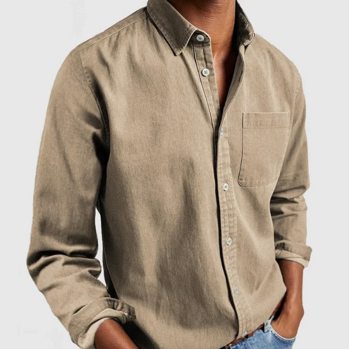 Santiago - Camisa de ganga exclusiva