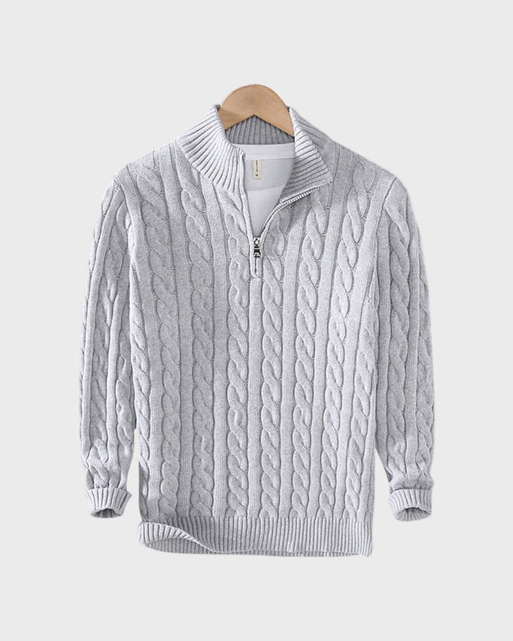 João - Camisola Tricotada com Fecho