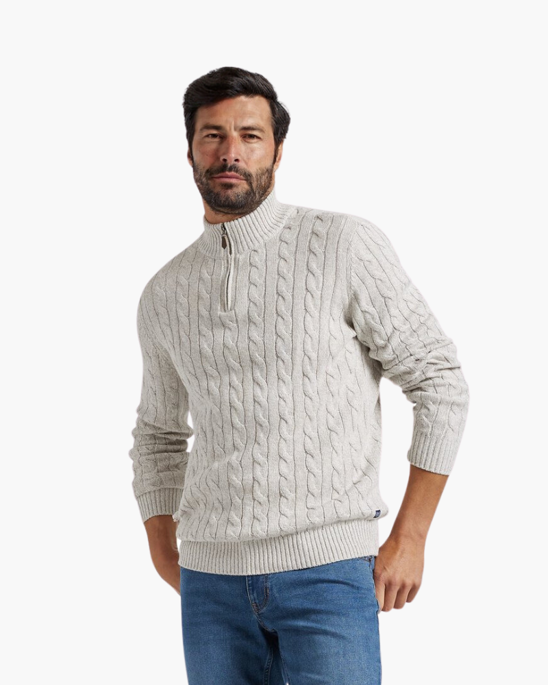 João - Camisola Tricotada com Fecho