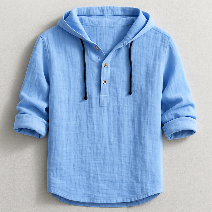 Cesar - Hoodie de Linho de Luxo