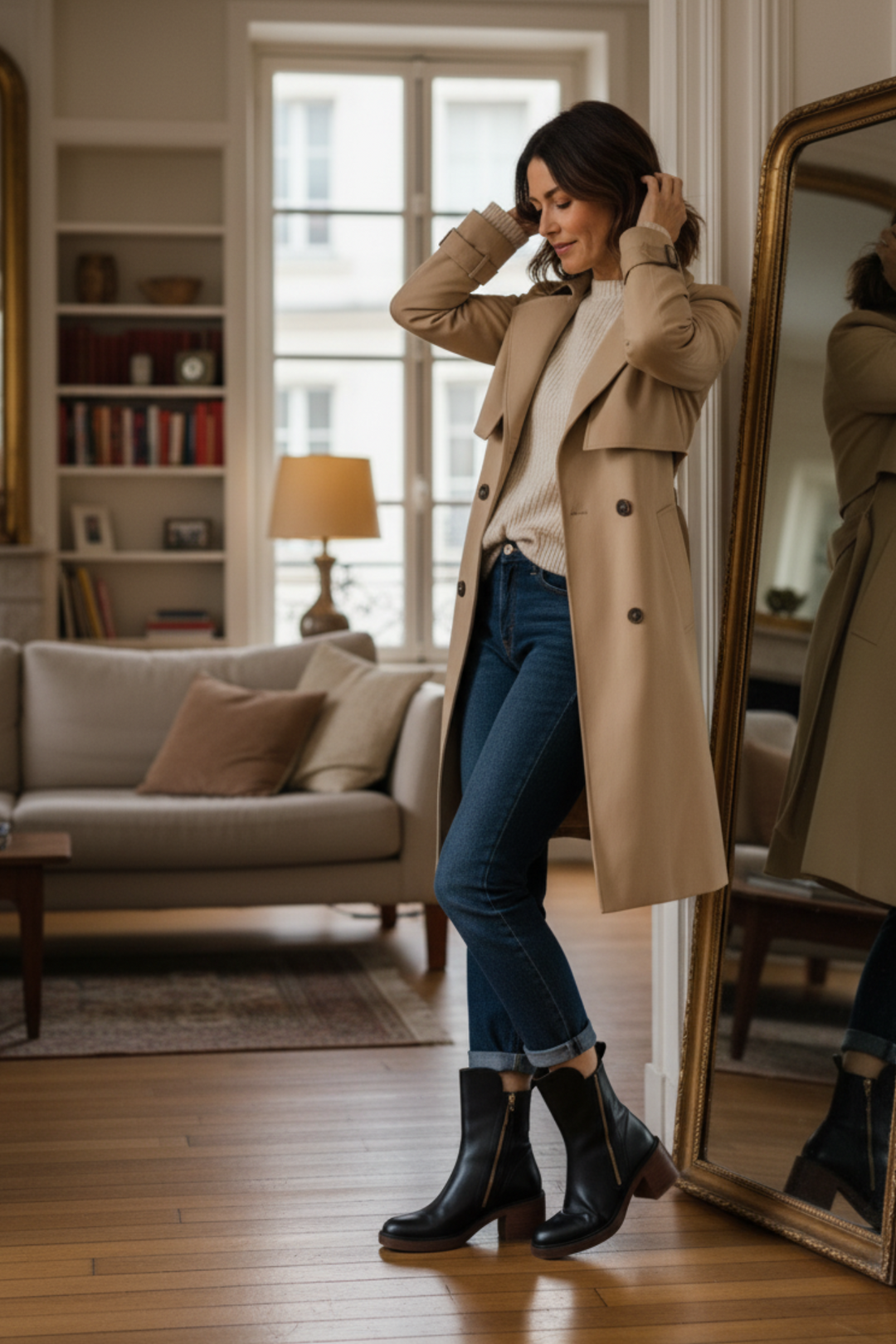 Filipa - Botas com salto confortável e elegantes