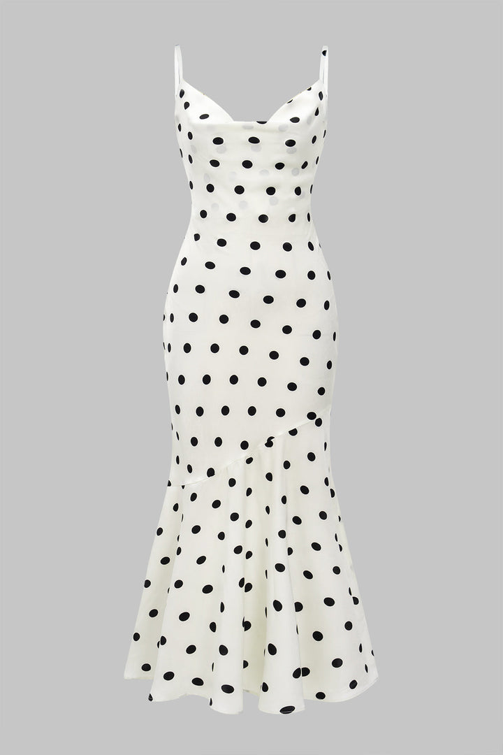 Telma – Vestido Sem Mangas Com Decote Profundo