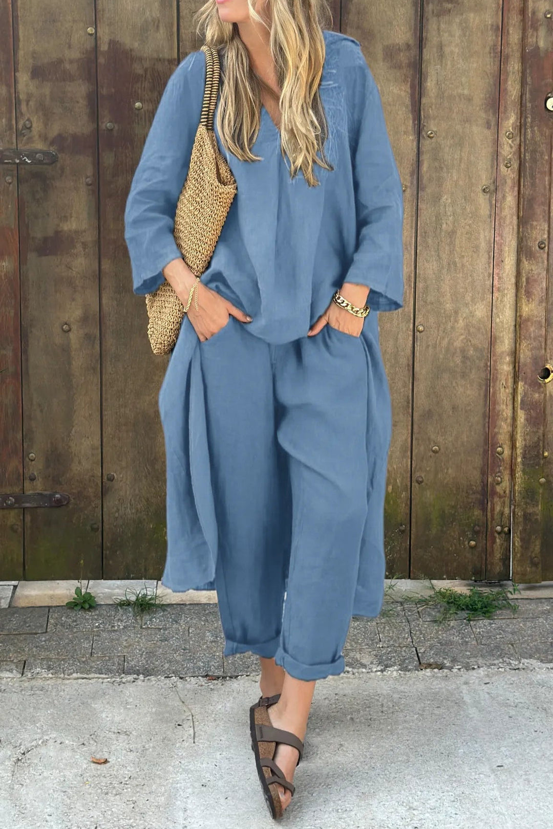 Ivone - Luxe Conjunto Diário de 2 Peças