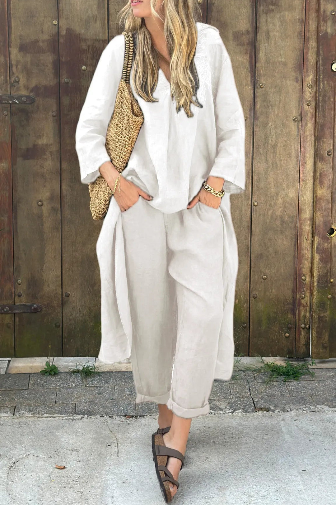 Ivone - Luxe Conjunto Diário de 2 Peças