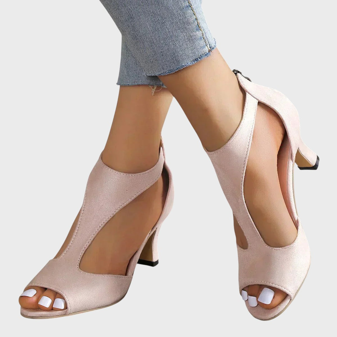 Sara - Elegantes Sapatos de Salto Alto