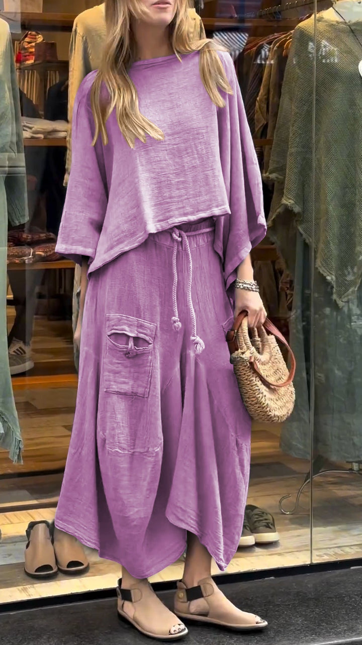 Lara - Conjunto Boho Chic 2 Peças