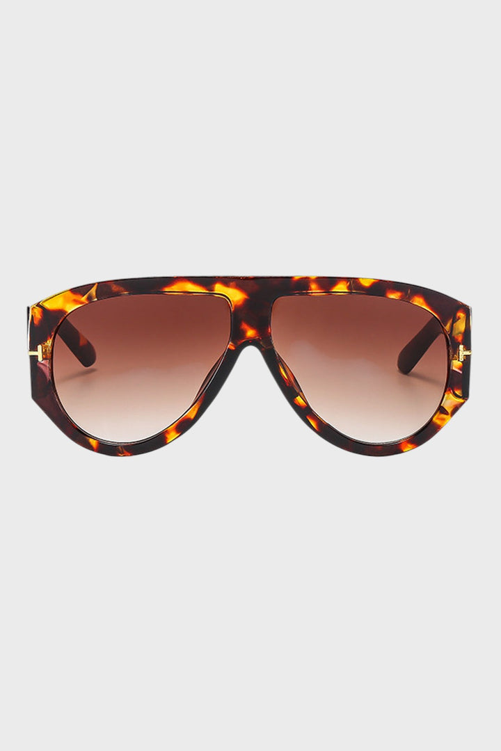 Ivone - Óculos de Sol com Design de Leopardo