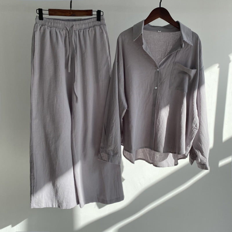 Alice - Conjunto Primavera Casual em Duas Peças