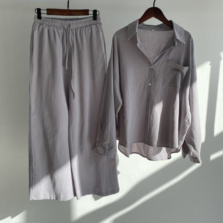 Alice - Conjunto Primavera Casual em Duas Peças