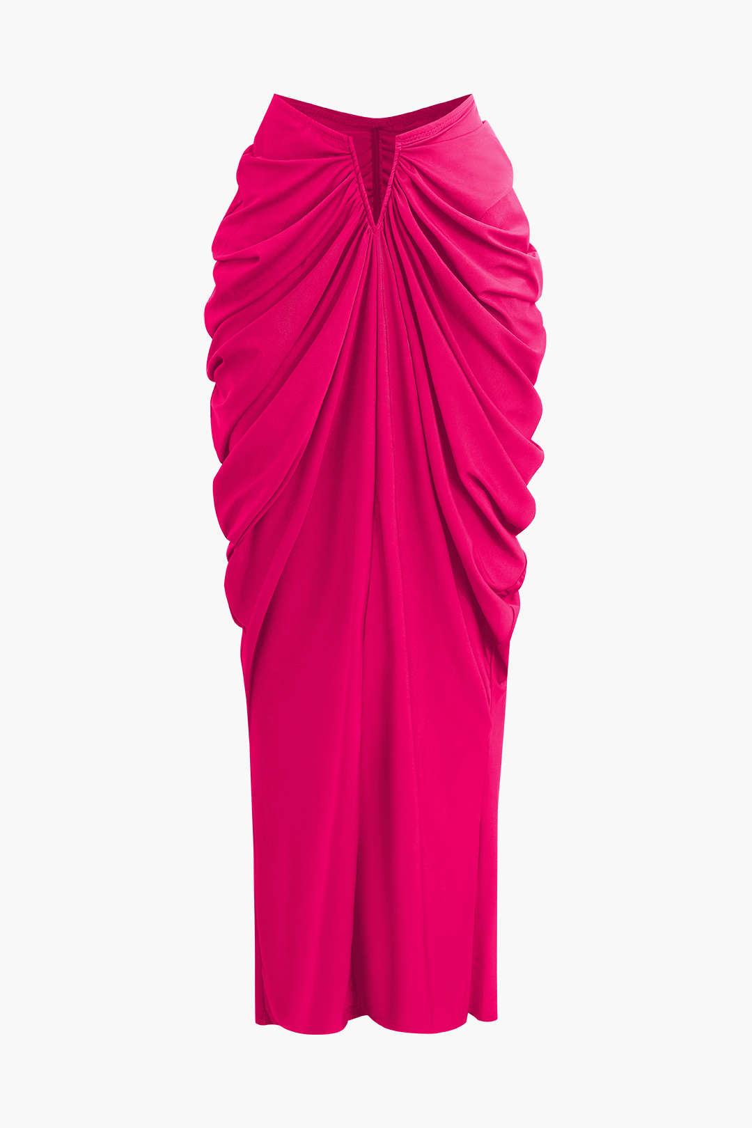 Dora - Conjunto Top Decote V & Saia Maxi