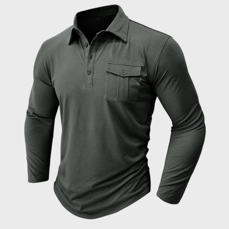 Duarte - Polo casual com bolsos