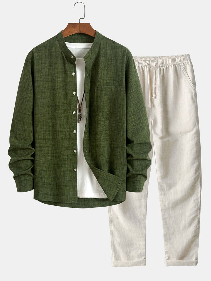 Gustavo - Conjunto Linho corte premium