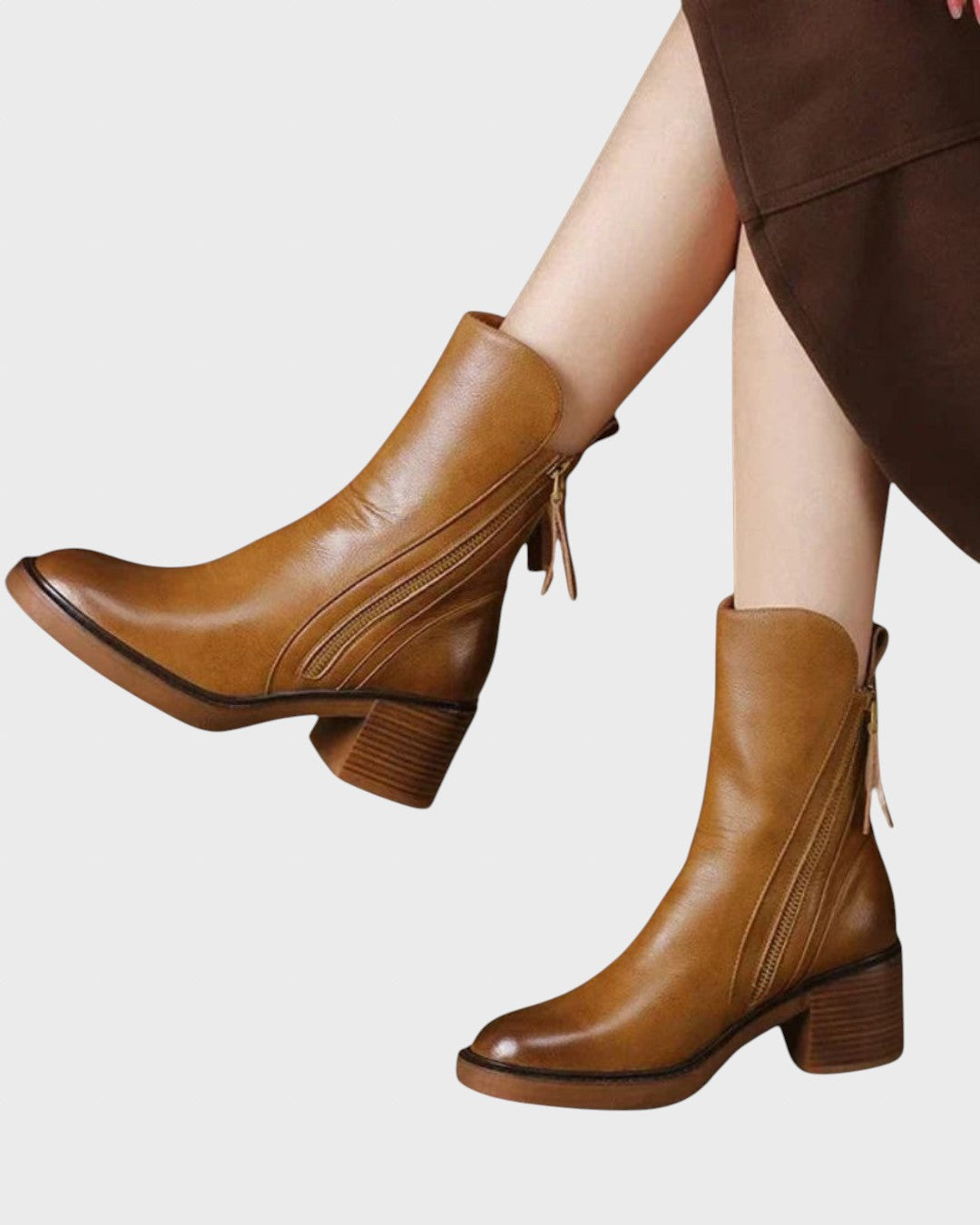 Filipa - Botas com salto confortável e elegantes