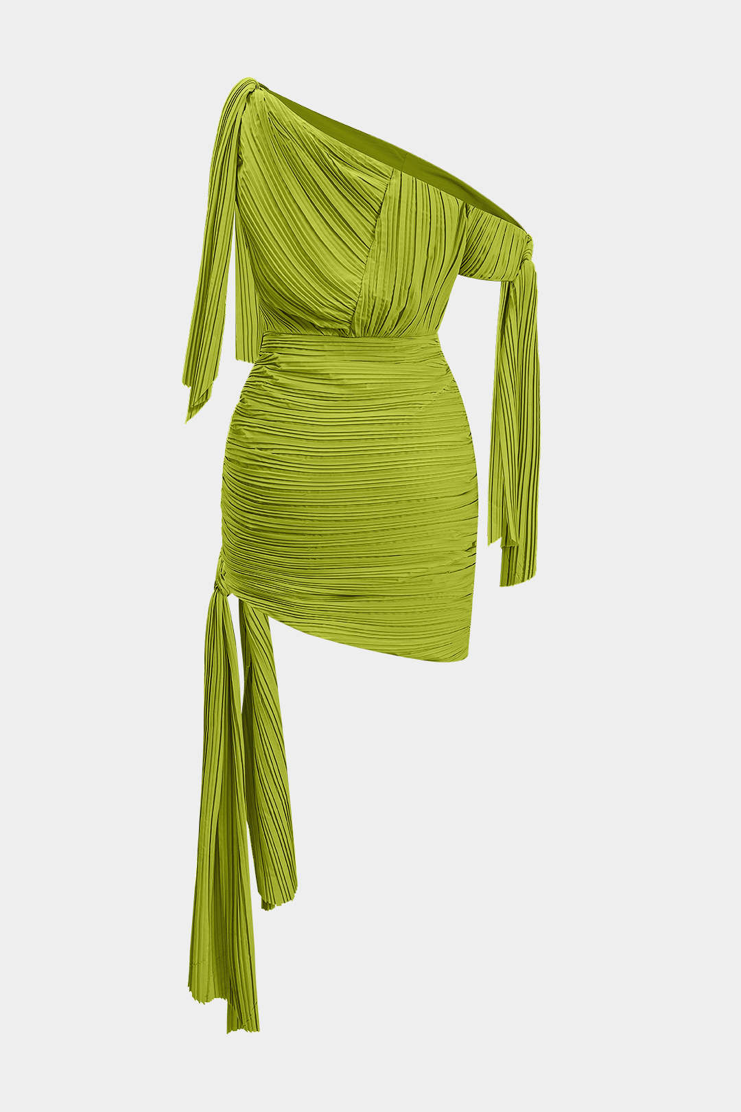 Cristina - Vestido Curto com Design Assimétrico