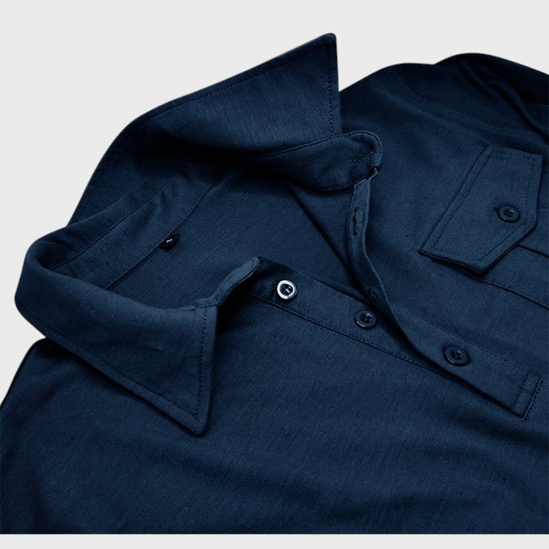 Duarte - Polo casual com bolsos