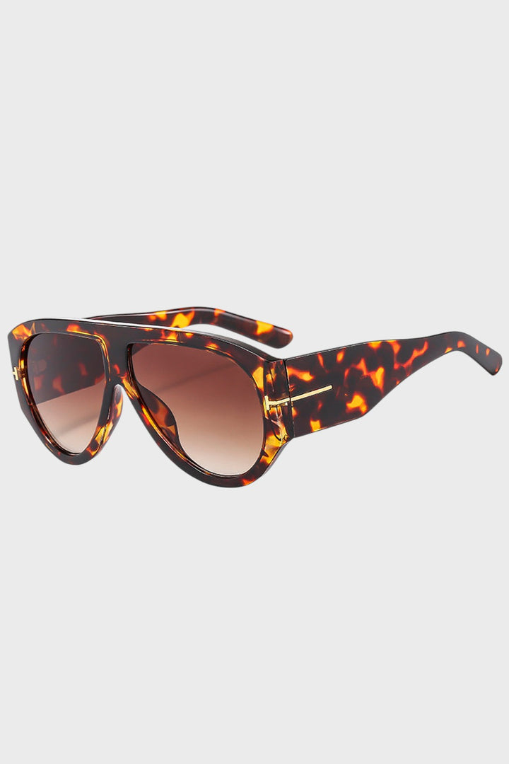 Ivone - Óculos de Sol com Design de Leopardo