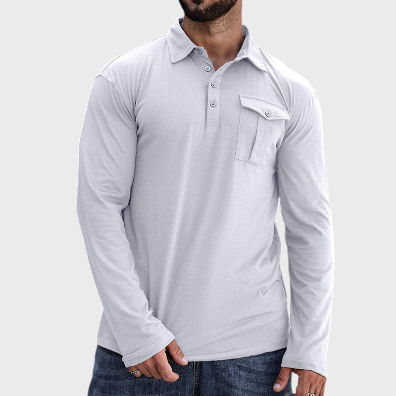 Duarte - Polo casual com bolsos