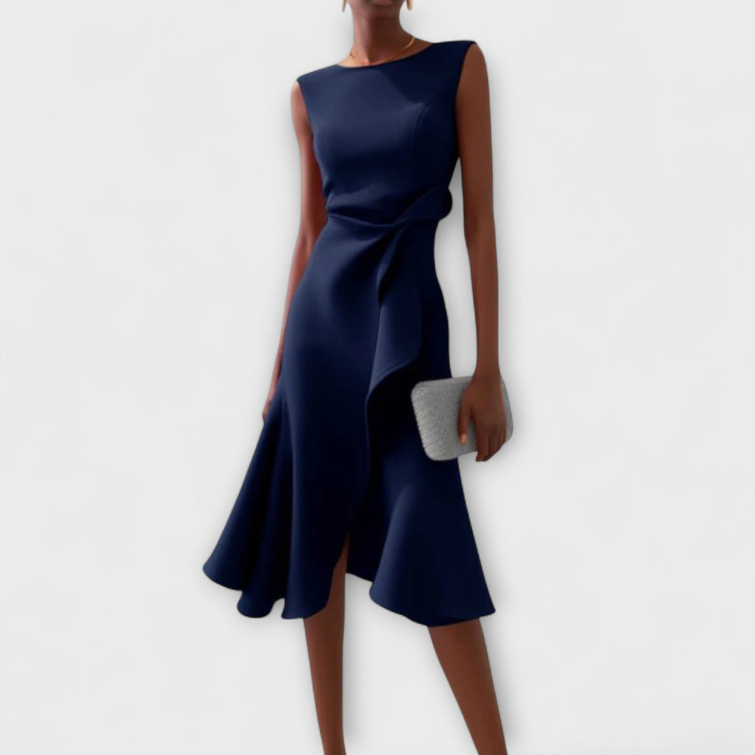 Andria – Vestido Médio Assimétrico