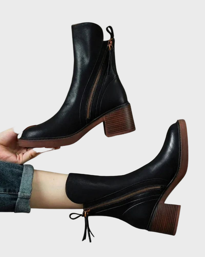 Filipa - Botas com salto confortável e elegantes