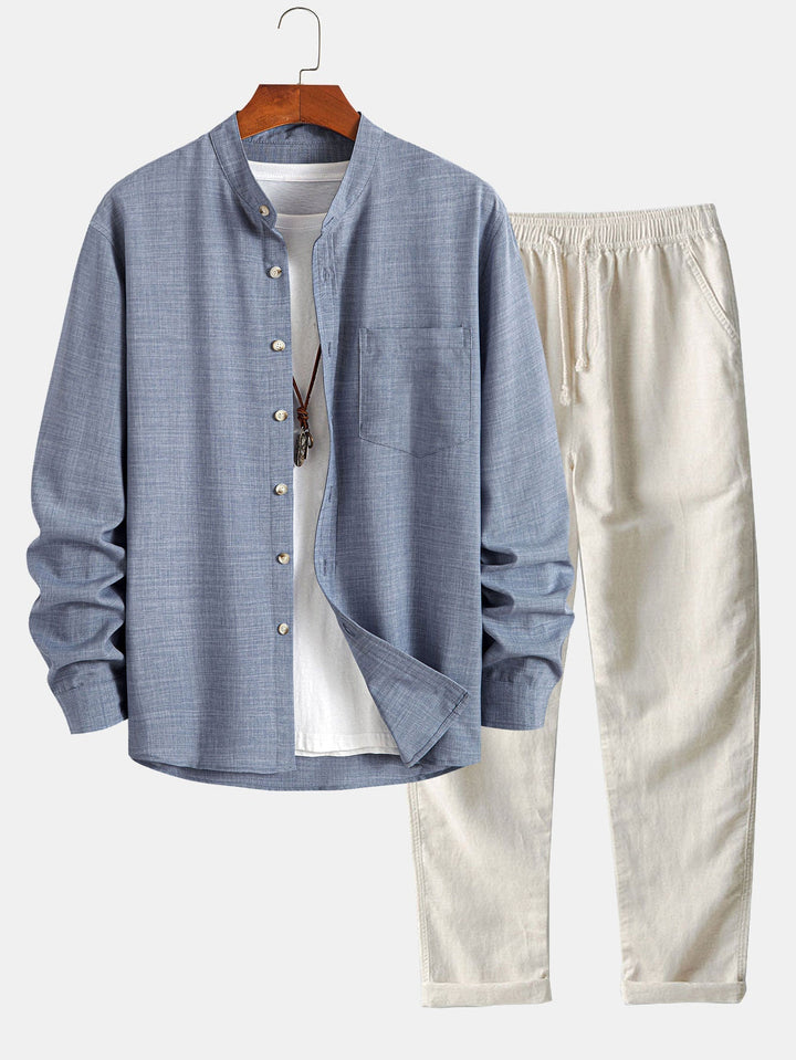 Gustavo - Conjunto Linho corte premium