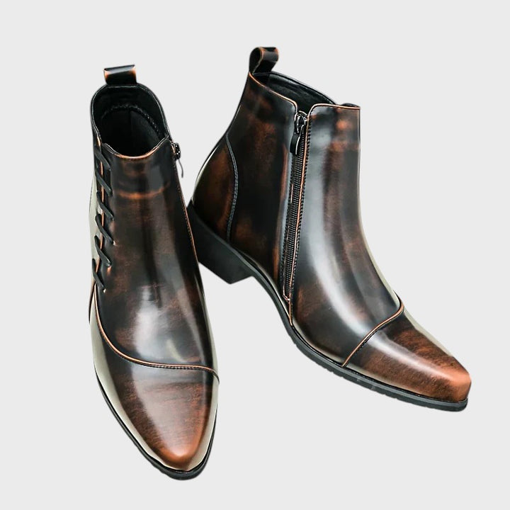 Samuel - Elegantes Botas de Couro