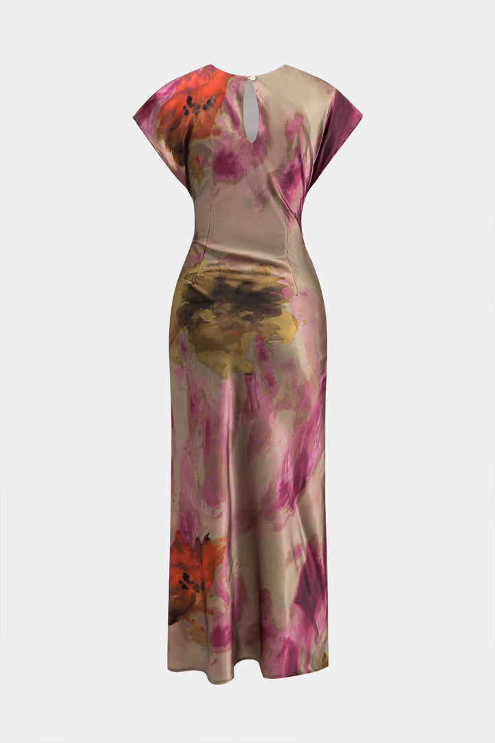 Silvia - Vestido Médio Tie Dye