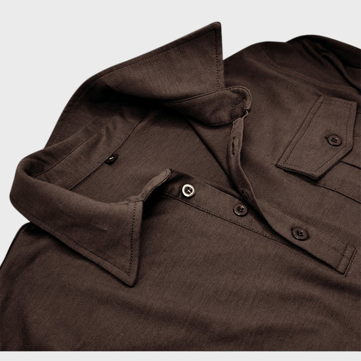 Duarte - Polo casual com bolsos