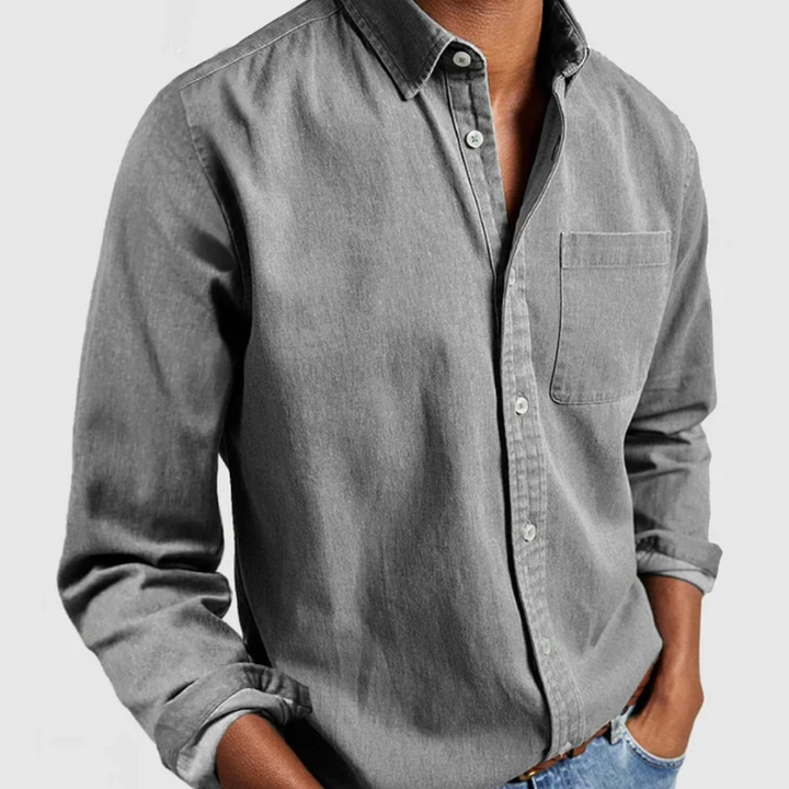 Santiago - Camisa de ganga exclusiva