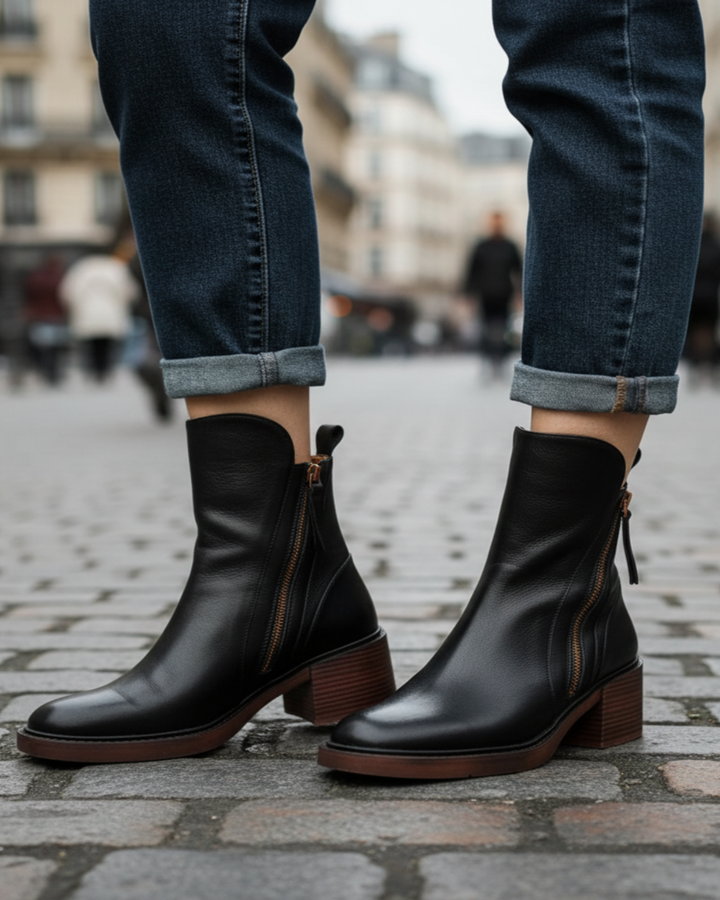 Filipa - Botas com salto confortável e elegantes