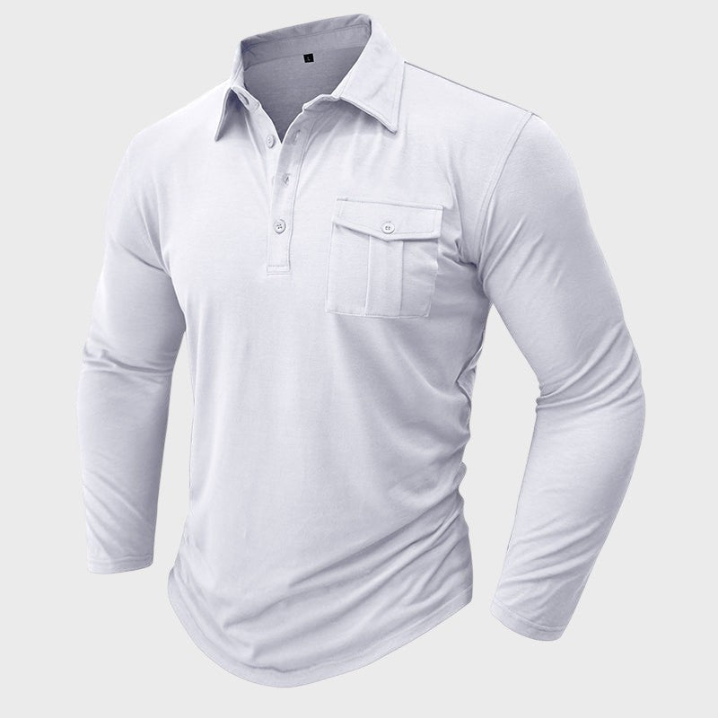 Duarte - Polo casual com bolsos