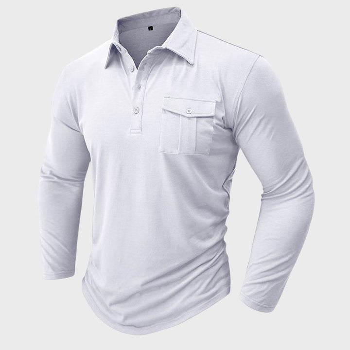 Duarte - Polo casual com bolsos