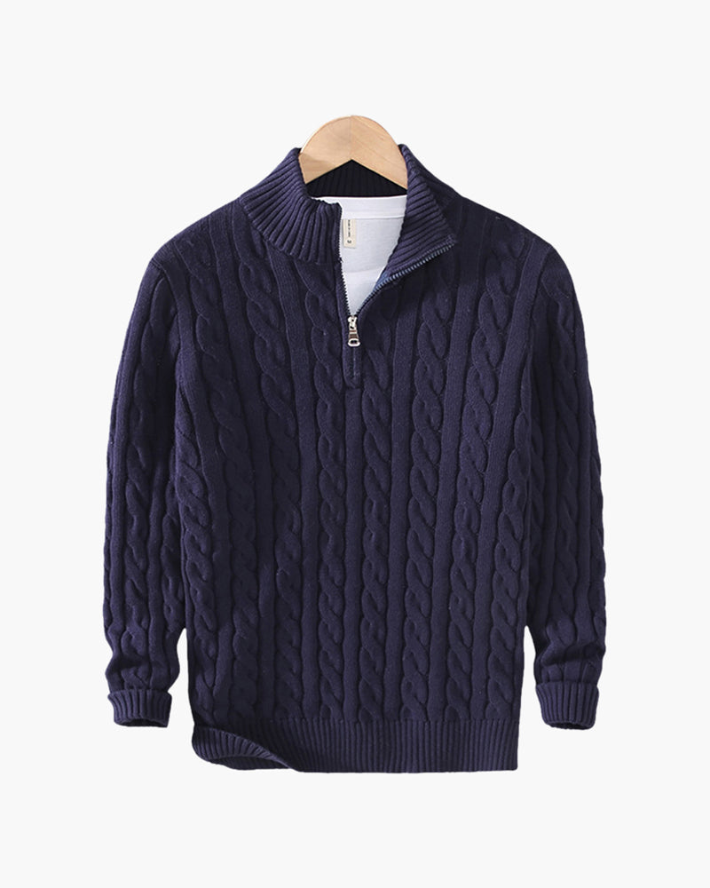 João - Camisola Tricotada com Fecho