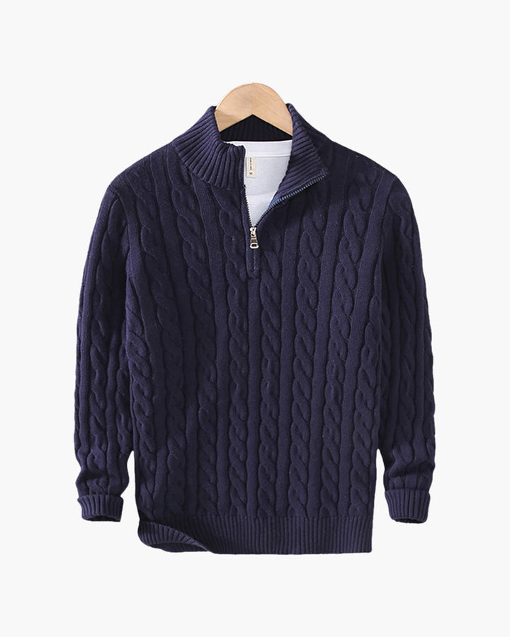 João - Camisola Tricotada com Fecho