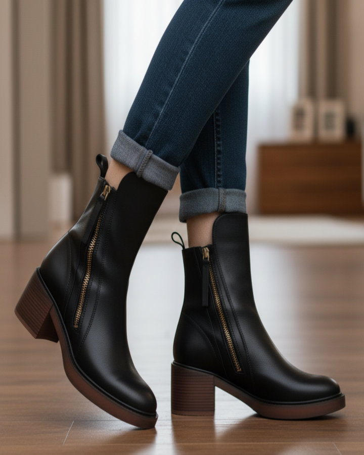 Filipa - Botas com salto confortável e elegantes