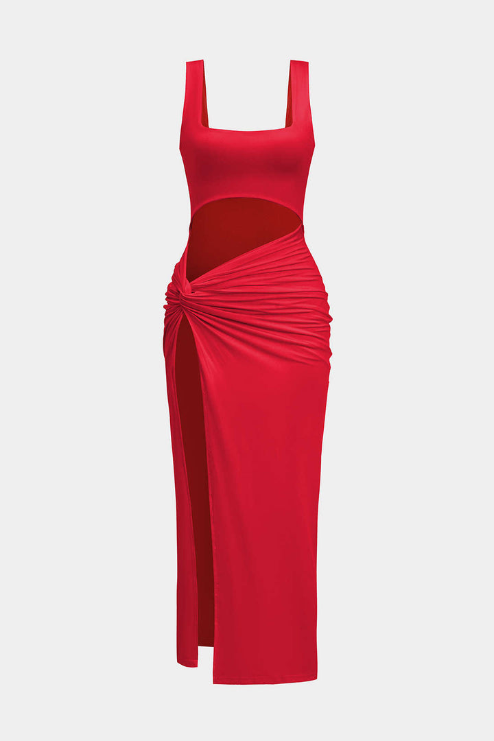 Eva – Vestido Médio Uniforme