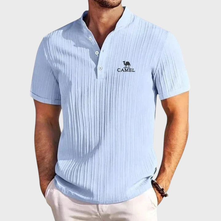 Francisco - Camel Retro Polo