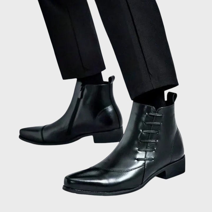 Samuel - Elegantes Botas de Couro