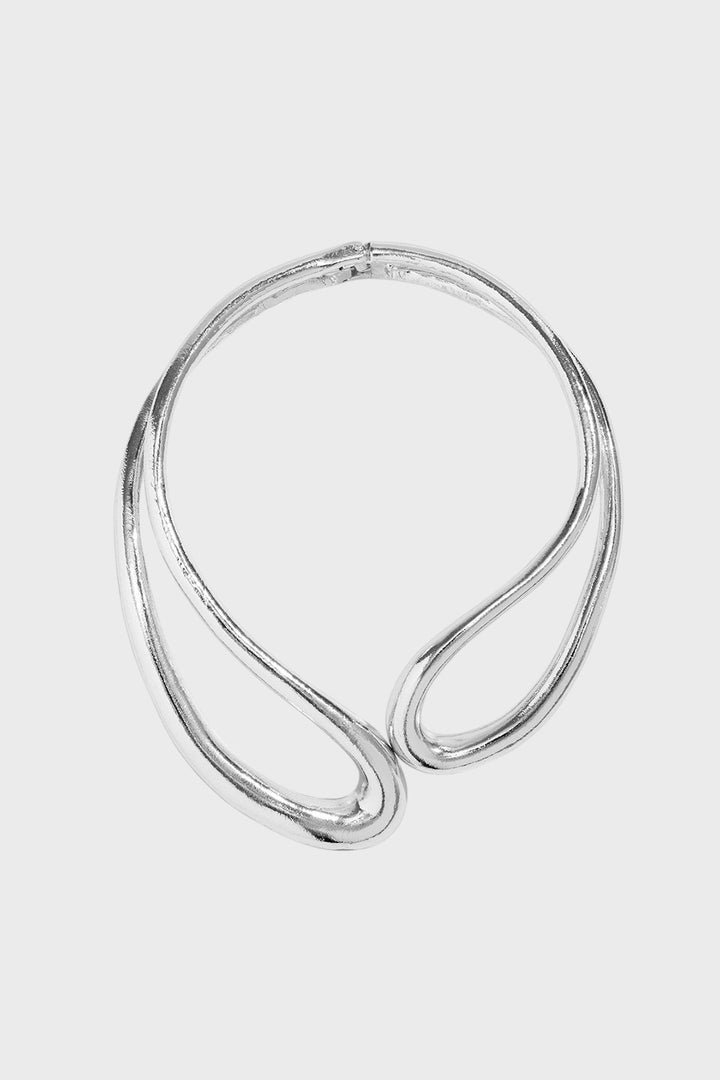 Asymmetrical Cut Necklace
